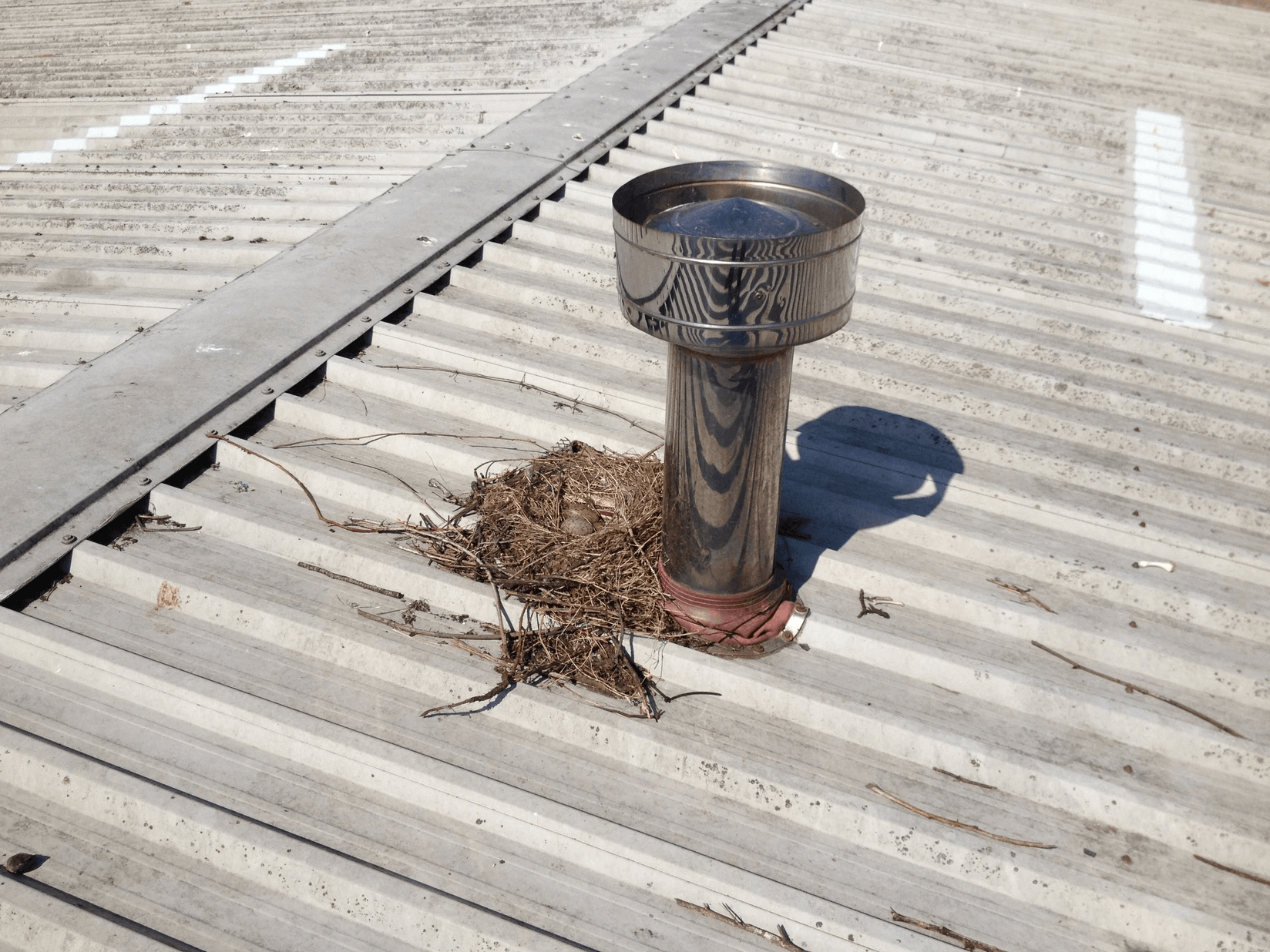 Rooftop Work Damage