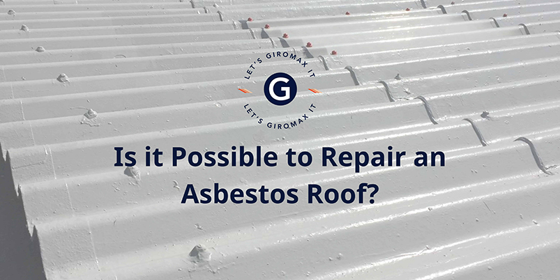Is it possible to repair an asbestos roof