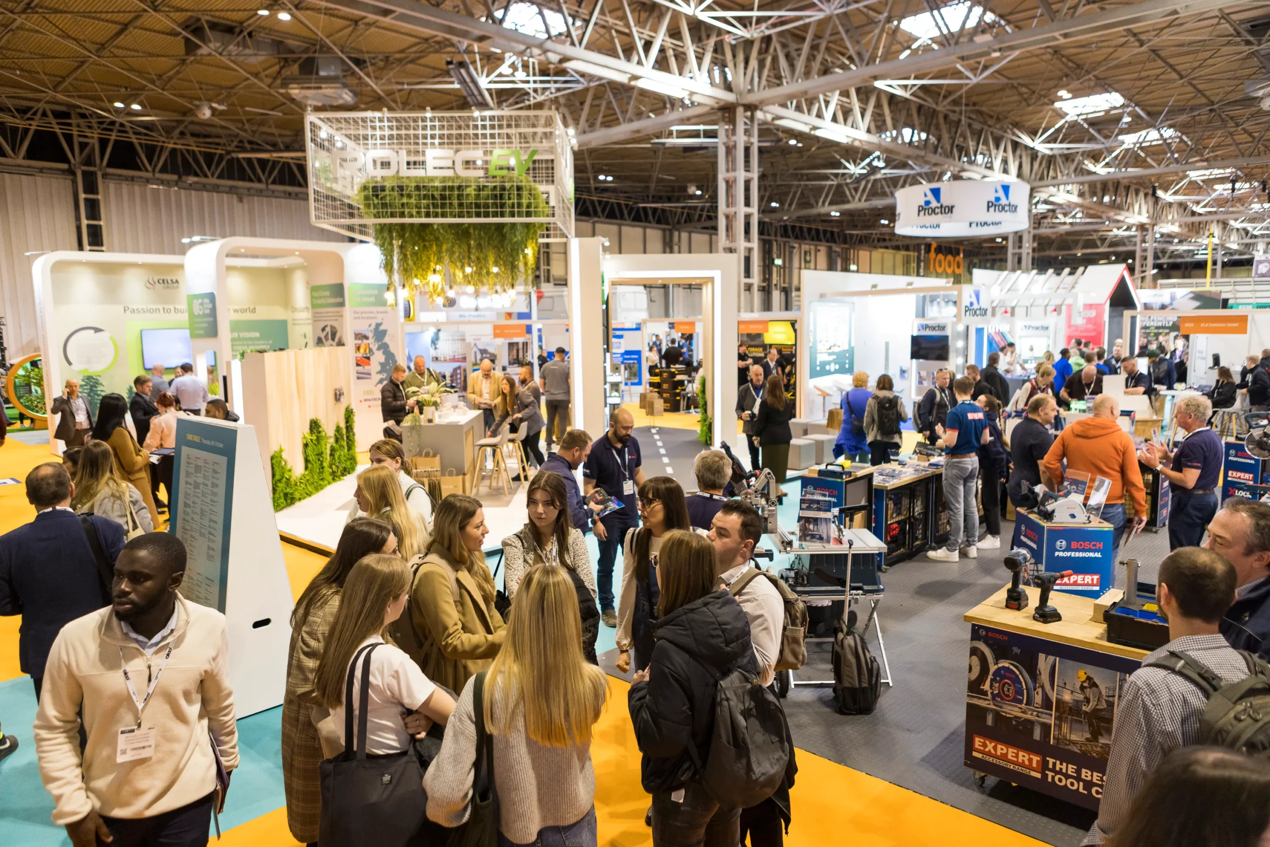UK Construction Week Birmingham Aisles